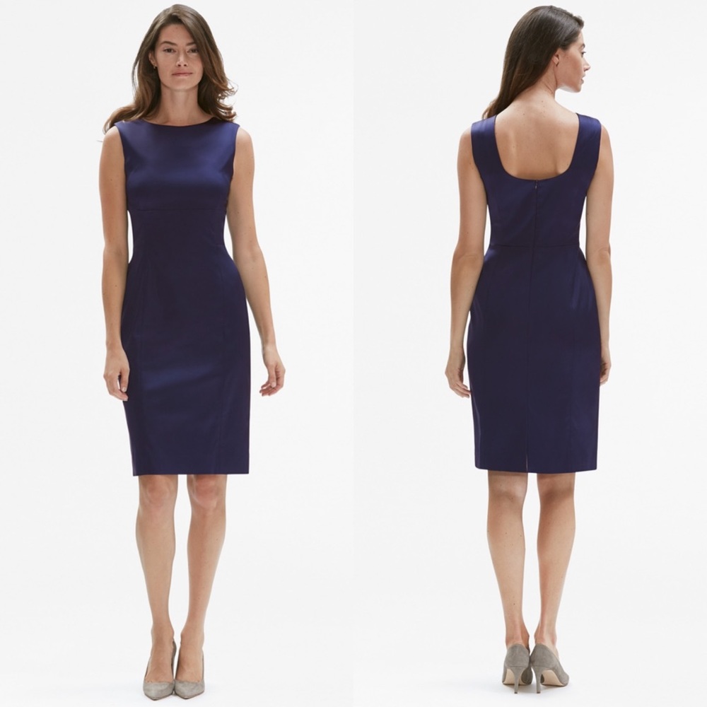 M.M. Lafleur The Alexa Dress Neptune Blue